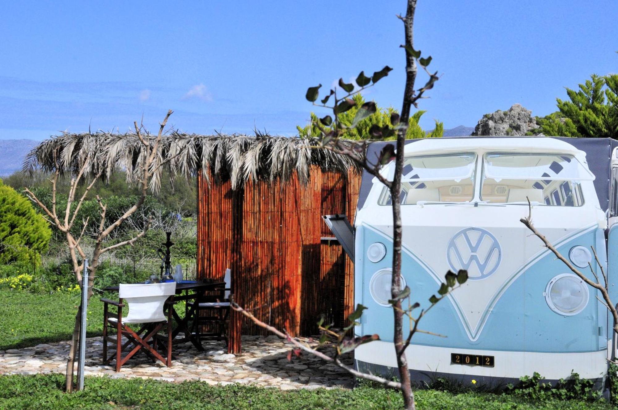 הוילה קיסאמוס Cornelia Hippie Magic Bus מראה חיצוני תמונה