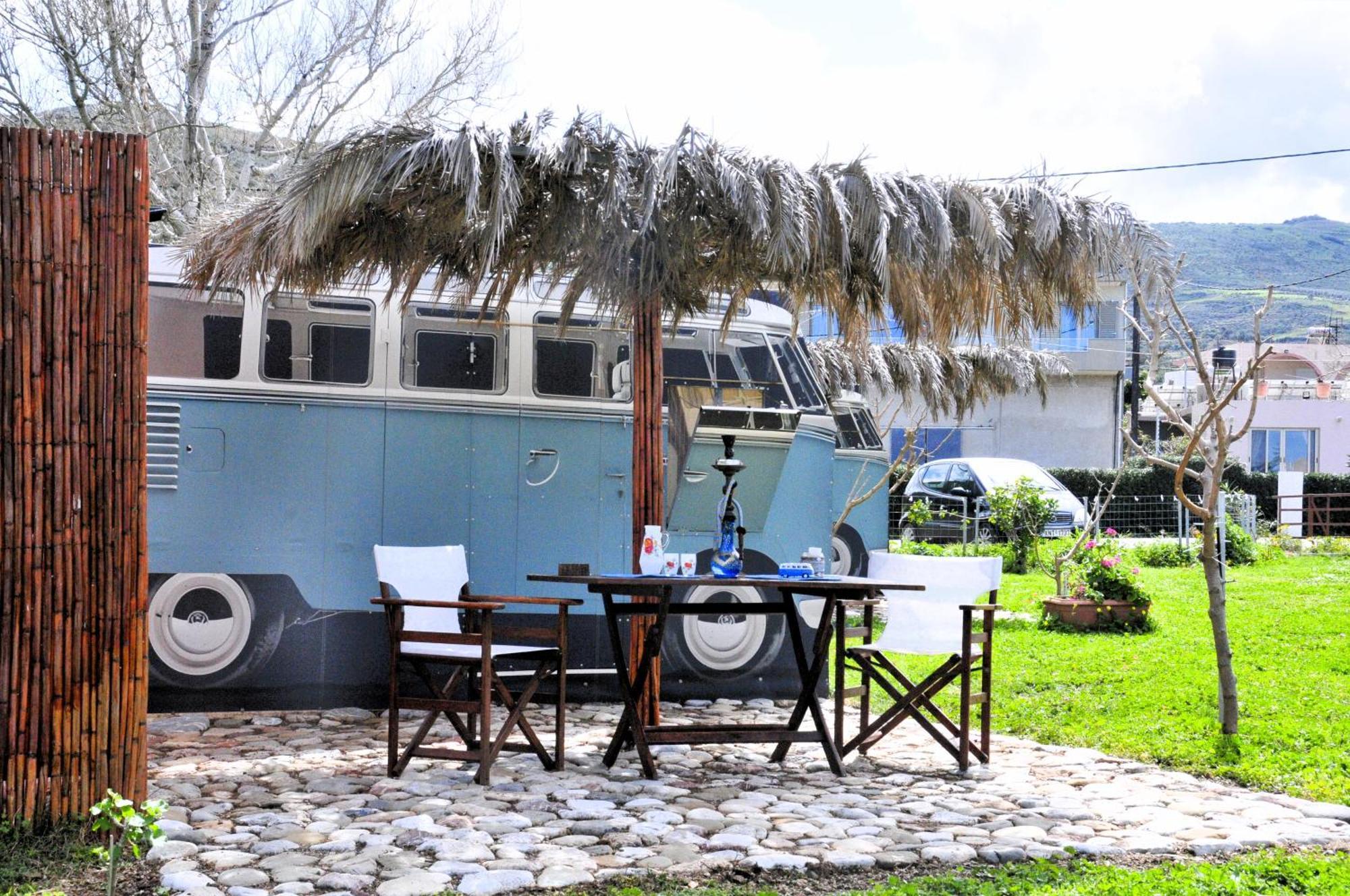 הוילה קיסאמוס Cornelia Hippie Magic Bus מראה חיצוני תמונה