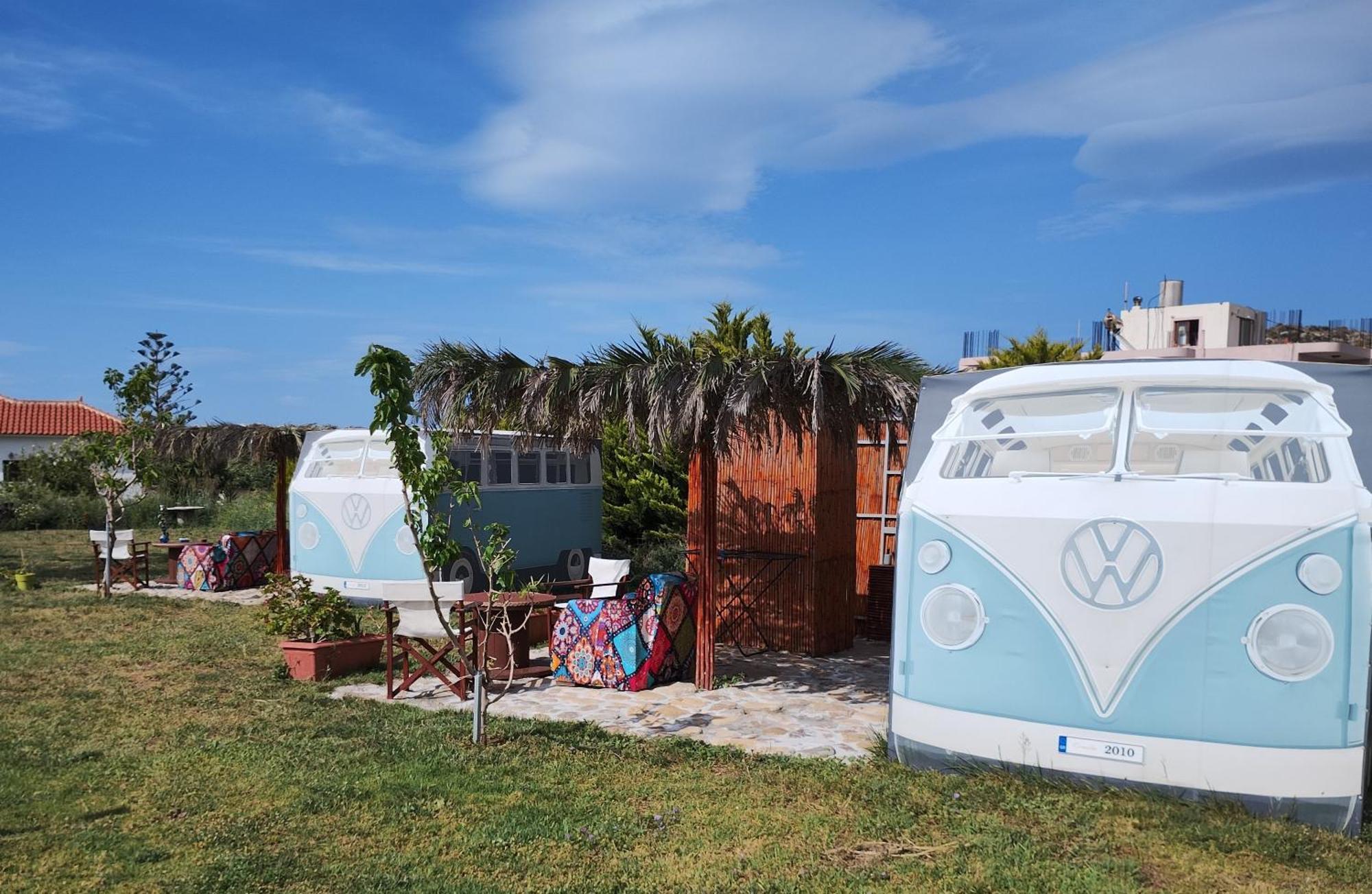 הוילה קיסאמוס Cornelia Hippie Magic Bus מראה חיצוני תמונה